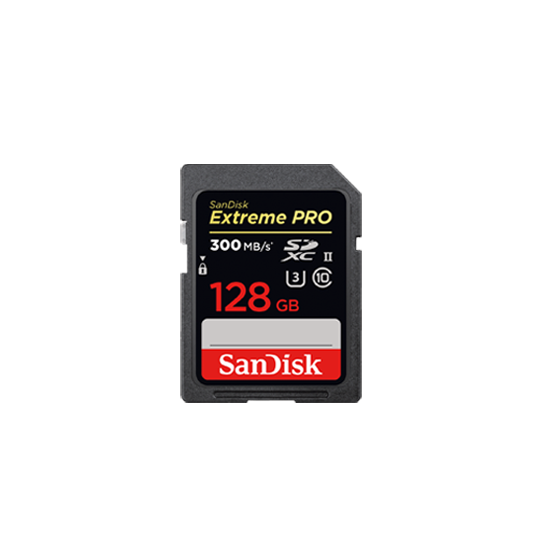 Sandisk SD 128GB (4K)