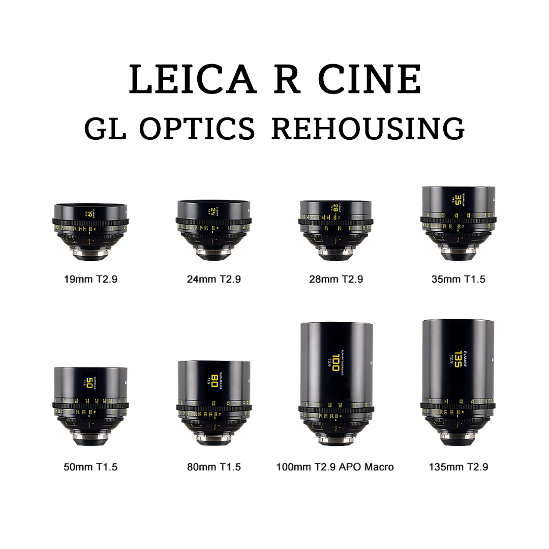 LEICA R cine GL rehousing FF lens 
